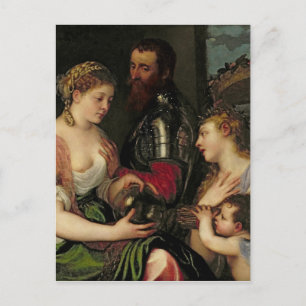 Cartão Postal Alegoria da Vida Conjugal