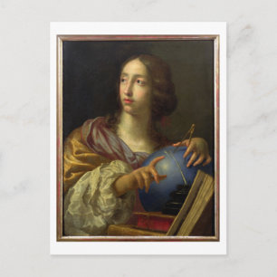 Cartão Postal Alegoria de astronomia