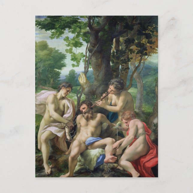 Cartão Postal Alegoria dos Vícios, 1529-30 (Frente)