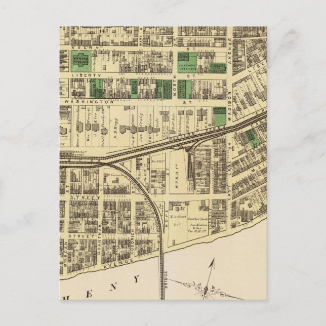 Cartão Postal Alegrey ward 4 (Frente)