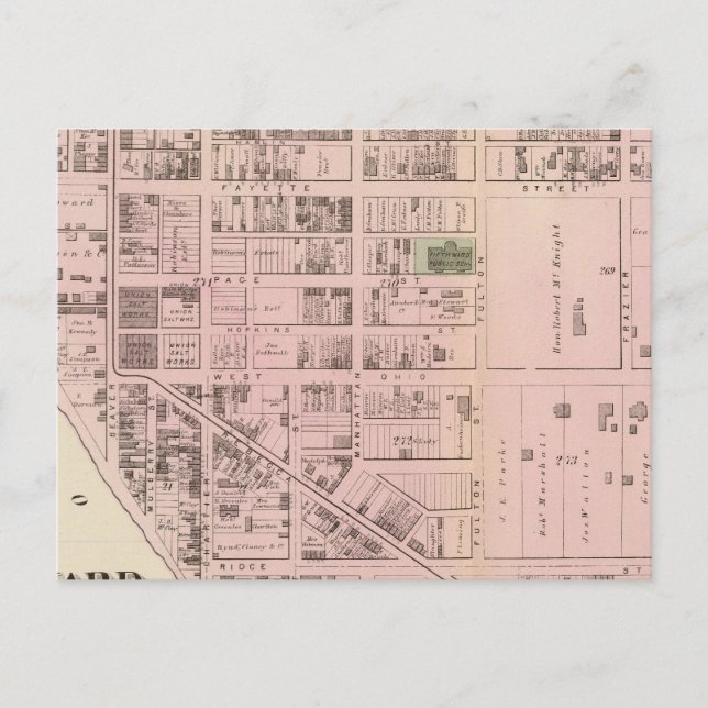 Cartão Postal Alegrey ward 5 (Frente)