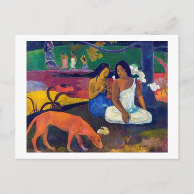 Cartão Postal Alegria, Gauguin (Frente)