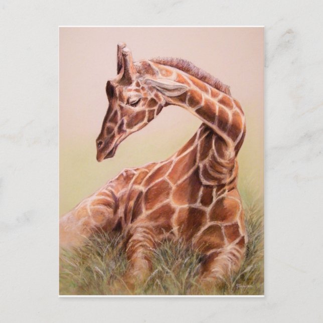 Cartão Postal Alegria tranquila de Julie Lemons.jpg (Frente)