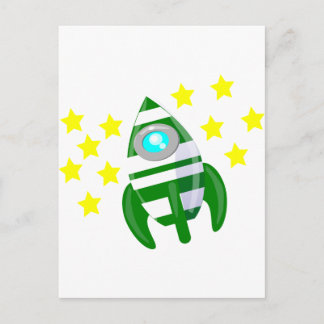 Cartão Postal Além das estrelas