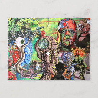 CARTÃO POSTAL "ALÉM DO OLHO DA MENTE"