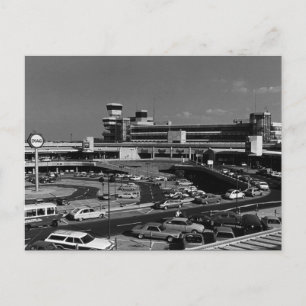 Cartão Postal Alemanha Antiga Berlim Aeroporto de Tegel