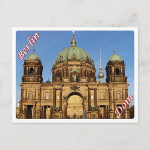 Cartão Postal Alemanha - Berlim - Catedral -