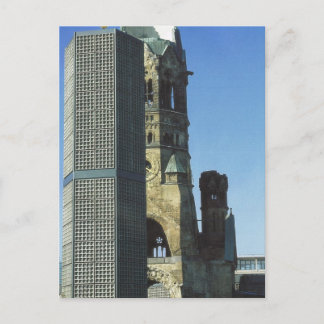 Cartão Postal Alemanha, Berlim, Kurustendamm, Wilhelm Kirche