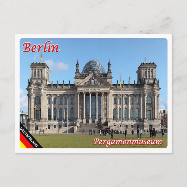 Cartão Postal Alemanha - Berlim - Museu Pérgamo - (Frente)
