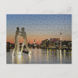 Cartão Postal Alemanha de Berlin Hauptstadt