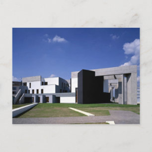 Cartão Postal Alemanha, Duisburg, sinagoga moderna