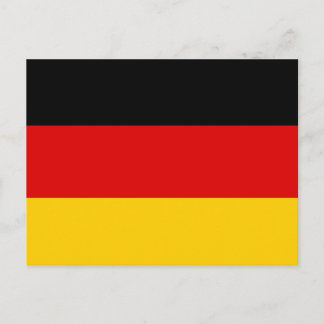 Cartão Postal Alemanha Flagge Postkarte