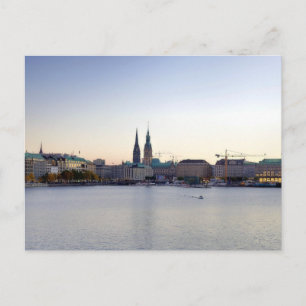 Cartão Postal Alemanha Hamburger Hafen Harbour