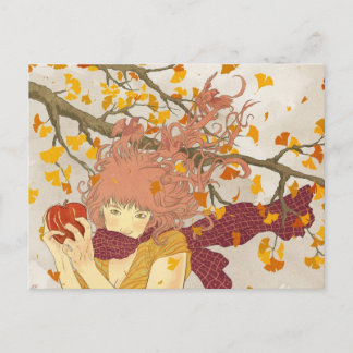 Cartão Postal Alemão para o outono