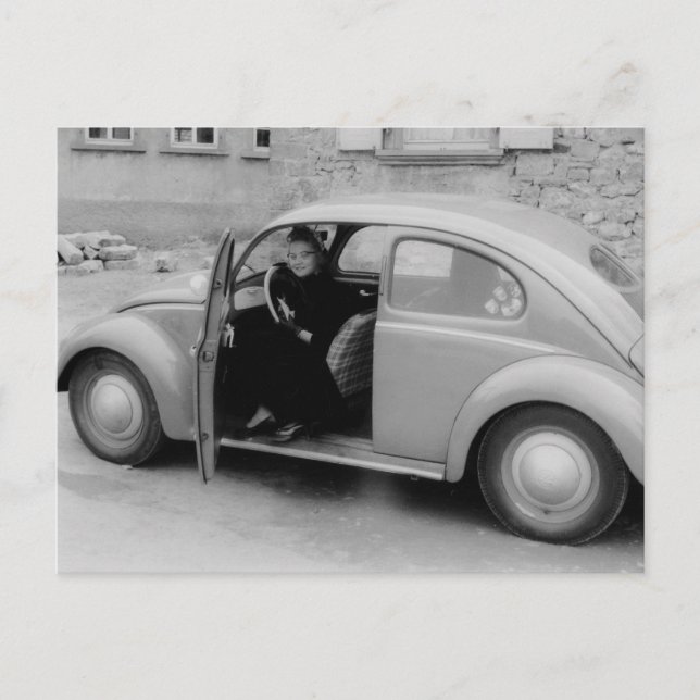 Cartão postal alemão Vintage (Frente)