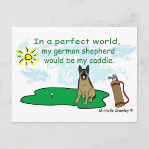 Cartão Postal AlemãoShepherd
