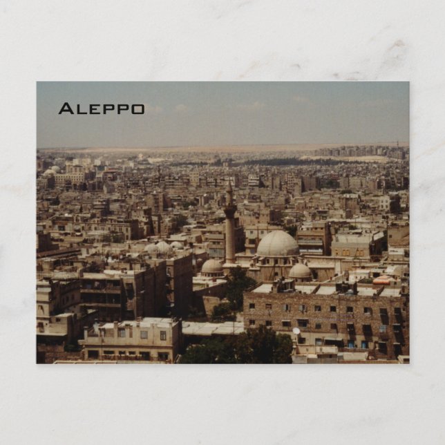 Cartão Postal Aleppo (Frente)