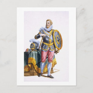 Cartão Postal Alessandro Farnese (1546-92) Duque de Parma, de R
