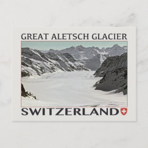Cartão Postal Aletsch Glacier - em White.jpg