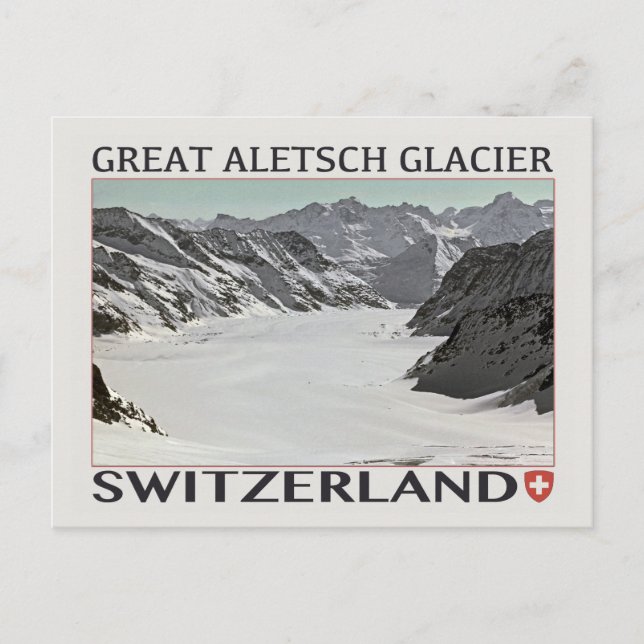 Cartão Postal Aletsch Glacier - em White.jpg (Frente)