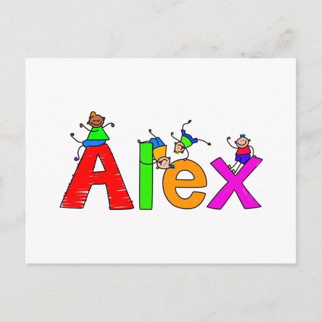 Cartão Postal Alex (Frente)