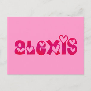 Cartão Postal Alexis in Hearts