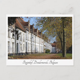 Cartão Postal Alexiusbegijnhof, Dendermonde, Bélgica.