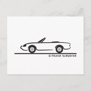 Cartão Postal Alfa Romeo Spider Duetto