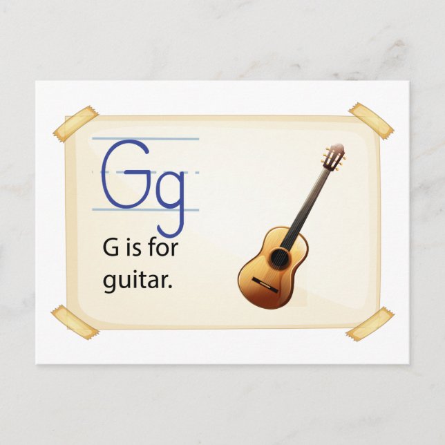 Cartão Postal Alfabeto L (Frente)