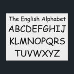 Cartão Postal Alfabeto por Janz White Smoke ABCs<br><div class="desc">Cartas Artísticas do Alfabeto por Janz © 2008-2019 Jan Fitzgerald. Todos os direitos reservados. Design gráfico, Trabalho de arte e fotografia de Jan e Michael Fitzgerald.</div>