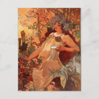 Alfons Mucha - Quatro Épocas - OUTUBRO