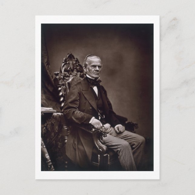 Cartão Postal Alfred Auguste Cuvillier-Fleury (1802-87), de "G (Frente)