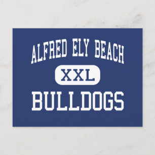 Cartão Postal Alfred Ely Beach - Bulldog - High - Savannah