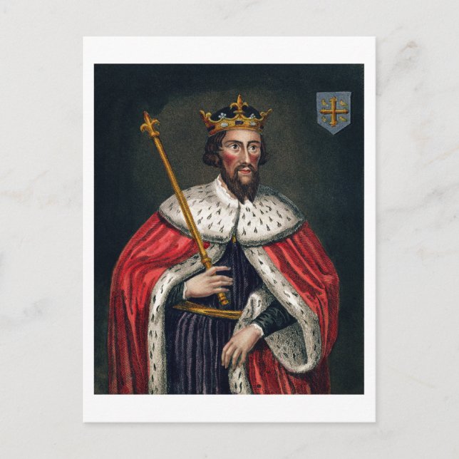 Cartão Postal Alfred o Excelente (849-99), após uma pintura no (Frente)