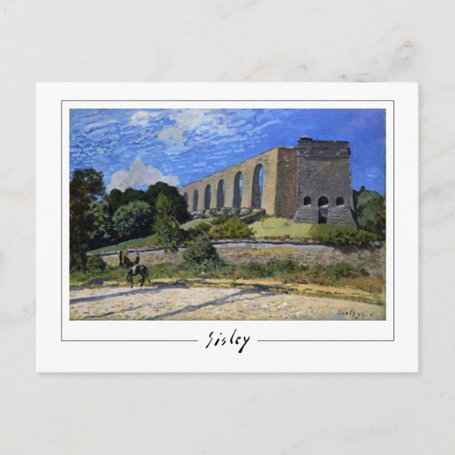 Cartão Postal Alfred Sisley #16 - Cartão-postal de arte (Frente)