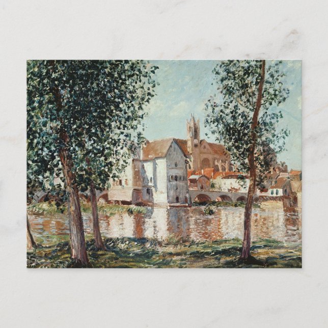 Cartão Postal Alfred Sisley | A Loja da Moret (Frente)