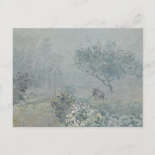 Cartão Postal Alfred Sisley - Névoa, Voisins