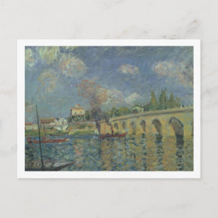 Cartão Postal Alfred Sisley   Ponte