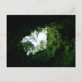 Cartão Postal Algar do carvao: Terceira, Açores