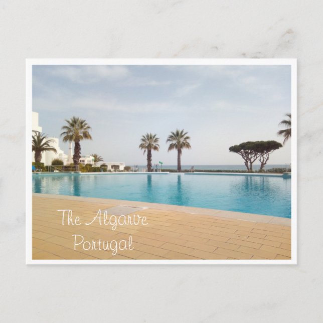 Cartão Postal Algarve, Portugal (Frente)