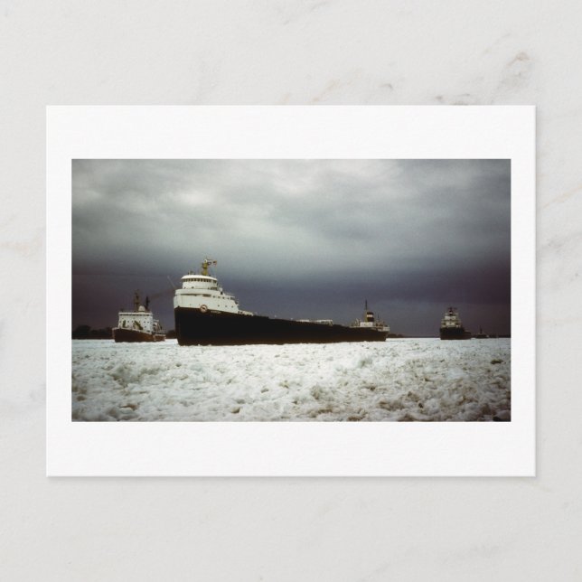 Cartão Postal Algocen na Rua. (Frente)