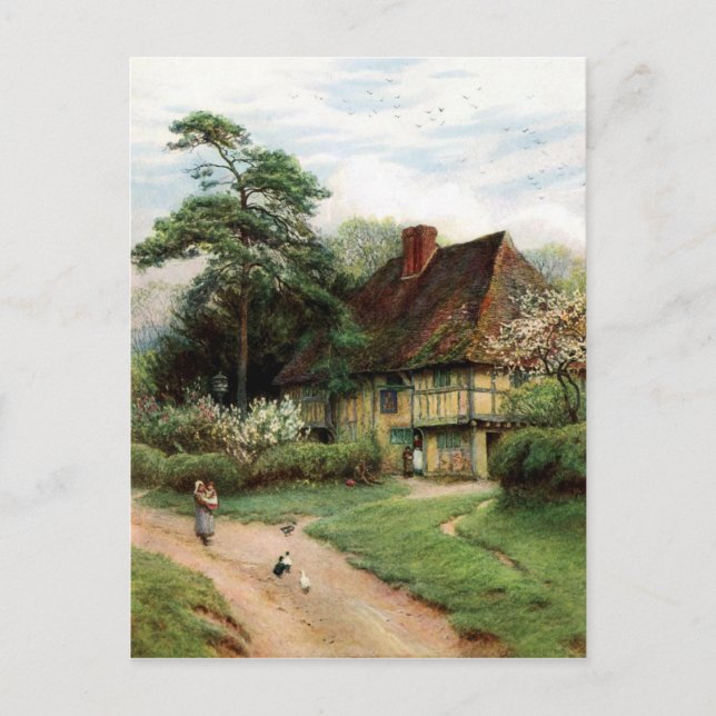 Cartão Postal Algodão (Frente)