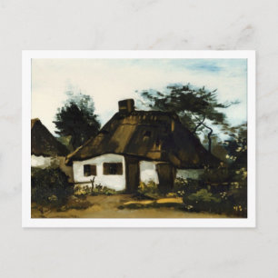 Cartão Postal Algodão com árvores, Vincent van Gogh