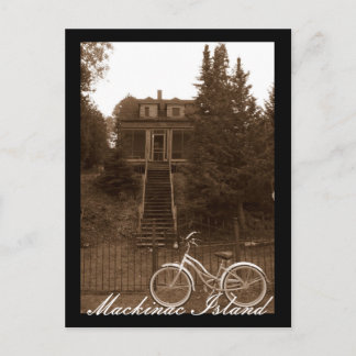 Cartão Postal Algodão da Ilha Mackinac