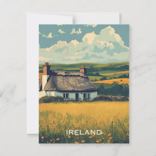 Cartão Postal Algodão da Irlanda