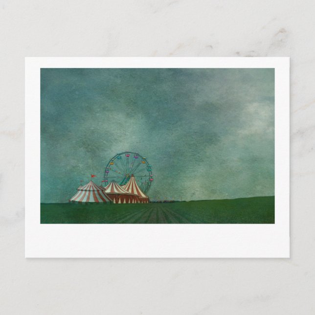 Cartão Postal algodão doce - (Frente)