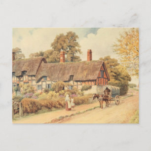 Cartão Postal Algodão III de Anne Hathaway, Stratford-on-Avon