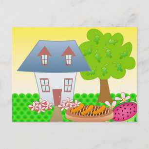 Cartão Postal Algodão - Verão