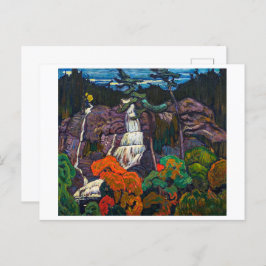Cartão Postal Algoma Waterfall | J.E.H. MacDonald |