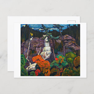 Cartão Postal Algoma Waterfall   J.E.H. MacDonald  